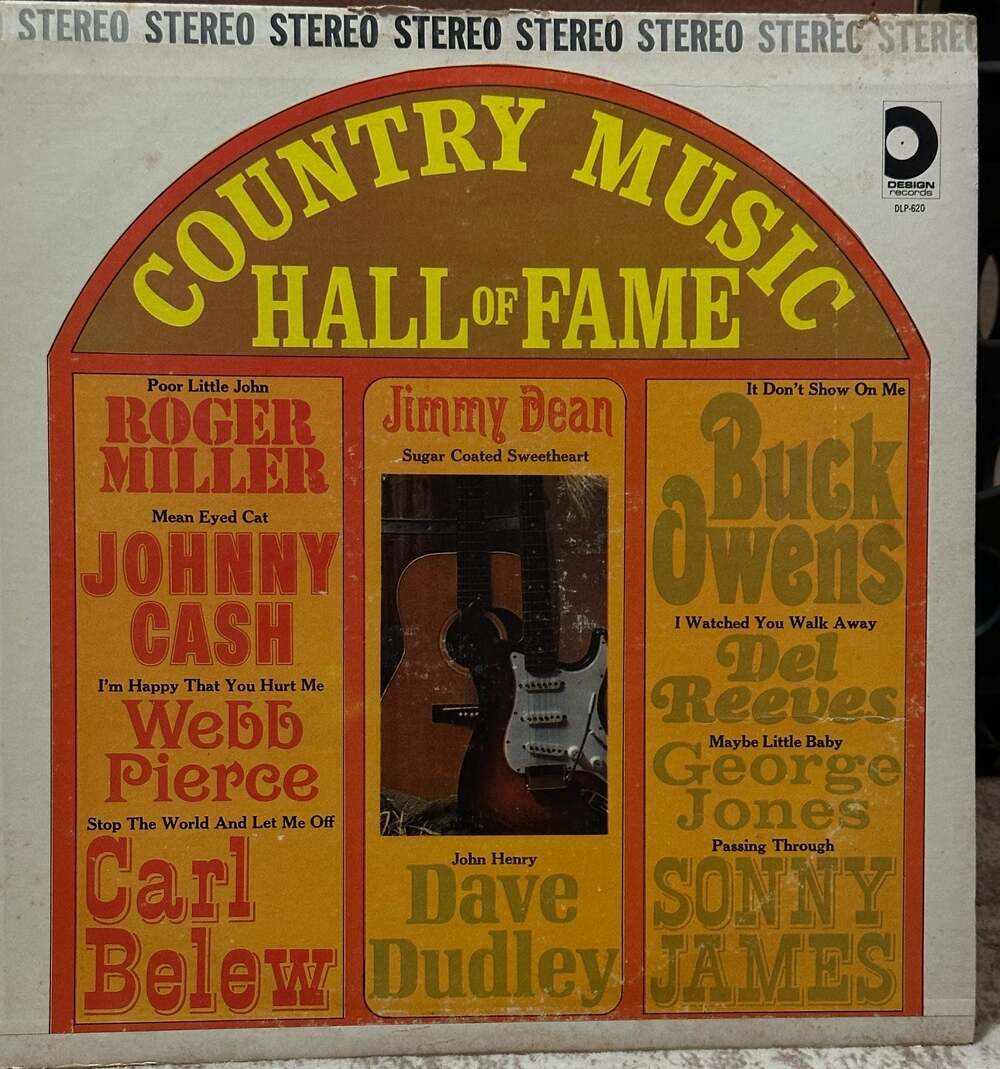Country Music Hall of Fame Vinyl LP Design Records DLP-620
